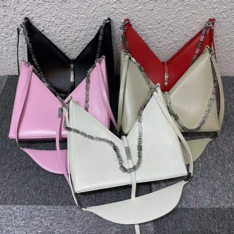 

2021 autumn and winter new high-quality fashion hot sale triangle chain female bag large-capacity one-shoulder diagonal bag