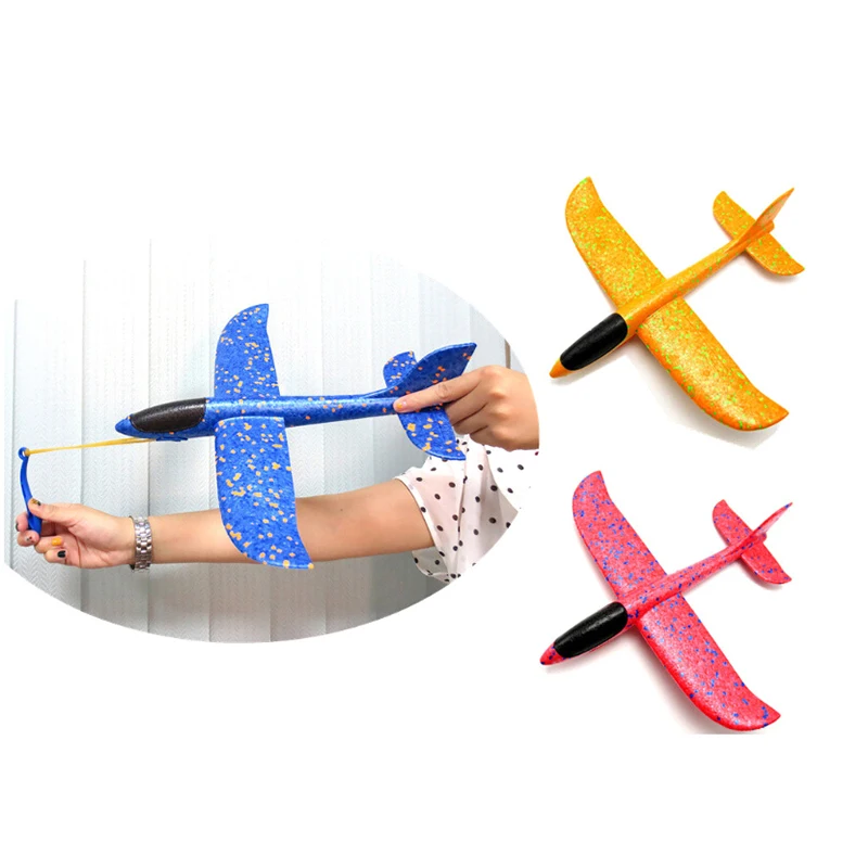 Creative Foam Hand Throw Airplane Rubber Band Ejection Outdoor Launch Glider Plane Gift Interesting Vehicles Toys For Children
Creative Foam Hand Throw Airplane Rubber Band Ejection Outdoor Launch Glider Plane Gift Interesting Vehicles Toys For Children