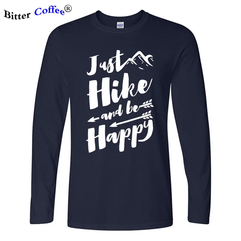 Autumn and Winter NEW Hike Moutain Happy T Shirt For Male Graphic Print Homme Cotton Crewnec Long Sleeve Men Tee Shirt
Autumn and Winter NEW Hike Moutain Happy T Shirt For Male Graphic Print Homme Cotton Crewnec Long Sleeve Men Tee Shirt