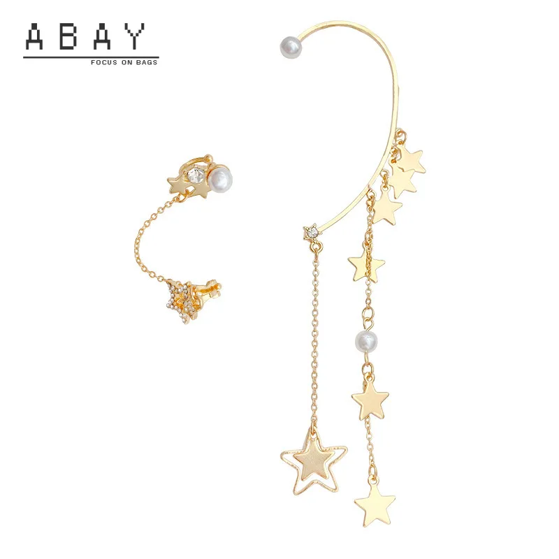Fashion Hot Sale Asymmetric Tassel Earrings Women 2020 New Style Simple Temperament High-level Feeling Without Ear Hole Trend
Fashion Hot Sale Asymmetric Tassel Earrings Women 2020 New Style Simple Temperament High-level Feeling Without Ear Hole Trend