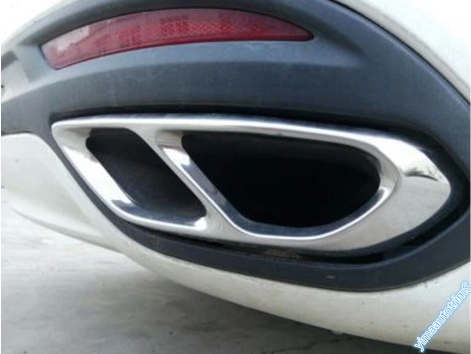 High Quality For Ford Mondeo Fusion 2013 2014 2015 2016 Stainless Steel Rear Cylinder Exhaust Pipe Cover Trim 2 Pcs/ Set
High Quality For Ford Mondeo Fusion 2013 2014 2015 2016 Stainless Steel Rear Cylinder Exhaust Pipe Cover Trim 2 Pcs/ Set