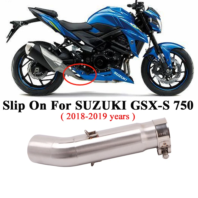 Slip On For SUZUKI 750 GSX-S 750 2018 2019 Motorcycle Exhaust Modified Connecting Tube Middle Link Pipe 51mm
Slip On For SUZUKI 750 GSX-S 750 2018 2019 Motorcycle Exhaust Modified Connecting Tube Middle Link Pipe 51mm