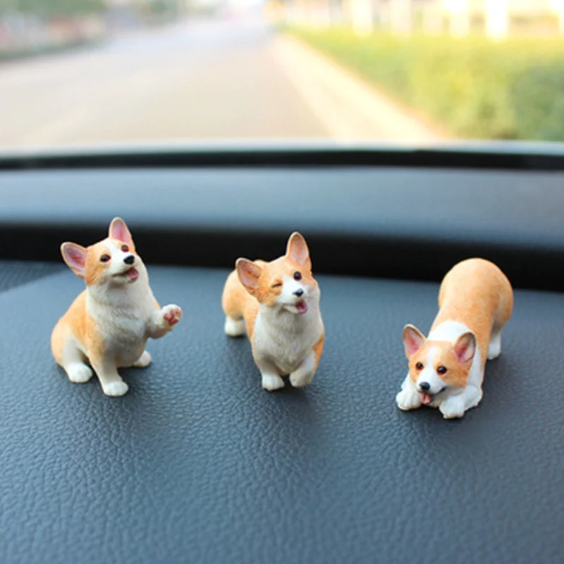 Mini Corgi Car Decoration Model Desktop Car Decoration Cake Decoration Cute Simulation Resin Puppy Doll Automotive Interior
Mini Corgi Car Decoration Model Desktop Car Decoration Cake Decoration Cute Simulation Resin Puppy Doll Automotive Interior