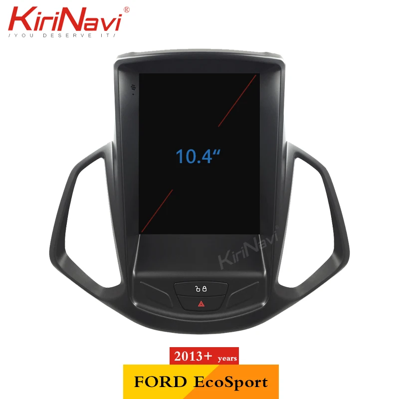 Вертикальный экран KiriNavi в стиле Tesla Android 10 0 4 дюйма автомобильное радио GPS