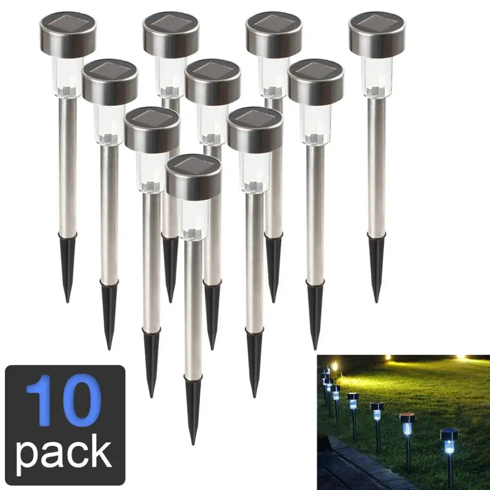 Solar Landscape Lights 10pcs/lot LED Solar Lawn Light for Garden Decor Outdoor Waterproof IP65 Bollard Solar Stick Lights
Solar Landscape Lights 10pcs/lot LED Solar Lawn Light for Garden Decor Outdoor Waterproof IP65 Bollard Solar Stick Lights