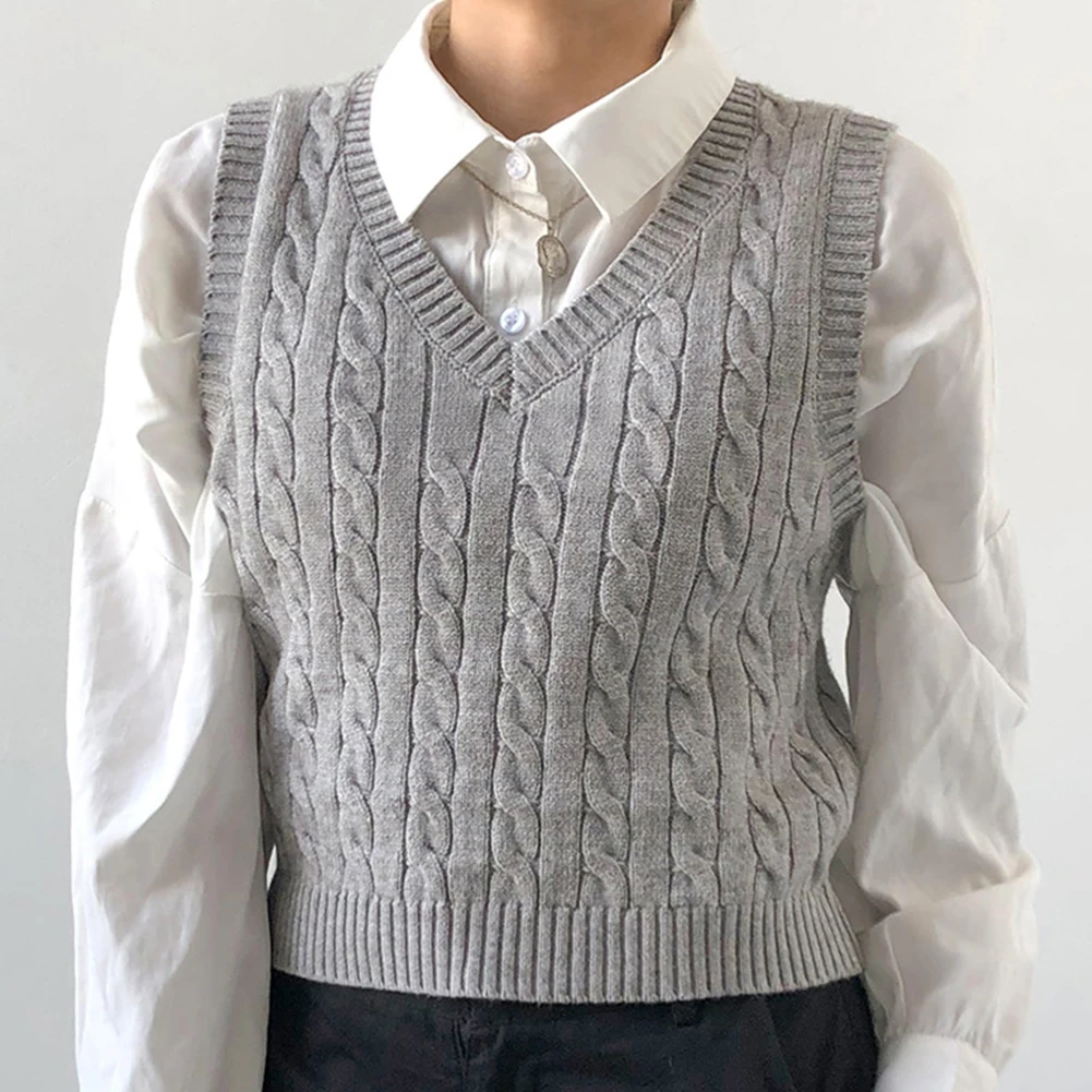 Argyle Muyogrt - Women Vintage Rhombus Sweater Black Sleeveless Vest Plaid Knit Crop Pullovers Autumn Casual Preppy Style
Argyle Muyogrt - Women Vintage Rhombus Sweater Black Sleeveless Vest Plaid Knit Crop Pullovers Autumn Casual Preppy Style