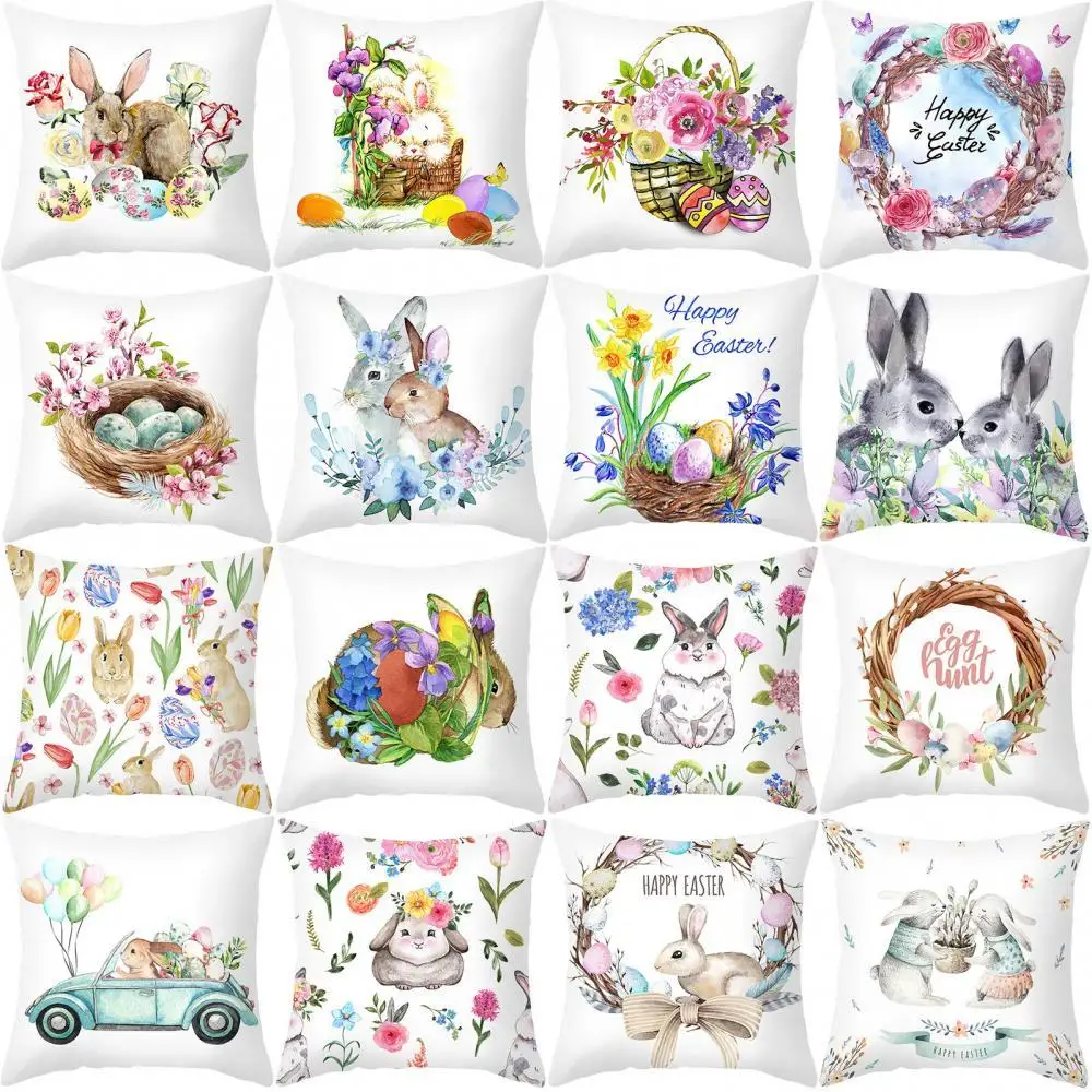 1pcs Easter Bunny Pillow Cover Cartoon Pillowcase Sofa Cushion Office Home Decoration Sofa Bed Cushion Cover Decor Gift Textile
1pcs Easter Bunny Pillow Cover Cartoon Pillowcase Sofa Cushion Office Home Decoration Sofa Bed Cushion Cover Decor Gift Textile