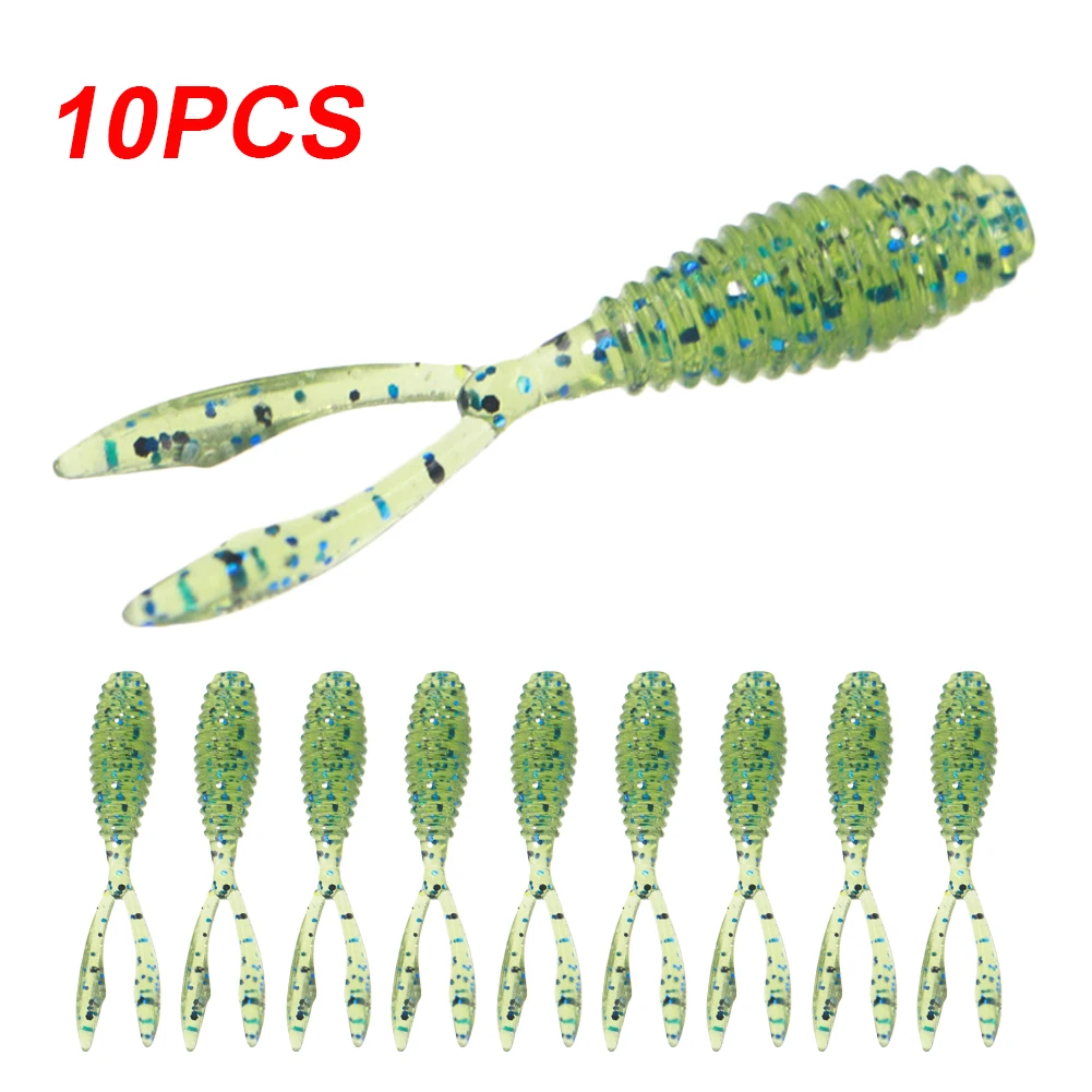 10pcs Fishing Soft Lures Rockfish 0.4g 35cm Twin Tail Artificial Wobbler Ocean Rock Silicone Shad Worm Bait fishing equipment
10pcs Fishing Soft Lures Rockfish 0.4g 35cm Twin Tail Artificial Wobbler Ocean Rock Silicone Shad Worm Bait fishing equipment