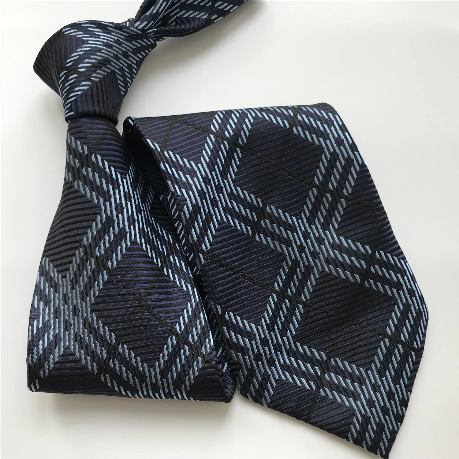 10 cm Width Men's Ties High Quality Jacquard Woven Neck Tie Classic Plaids Neckties for Men
10 cm Width Men's Ties High Quality Jacquard Woven Neck Tie Classic Plaids Neckties for Men