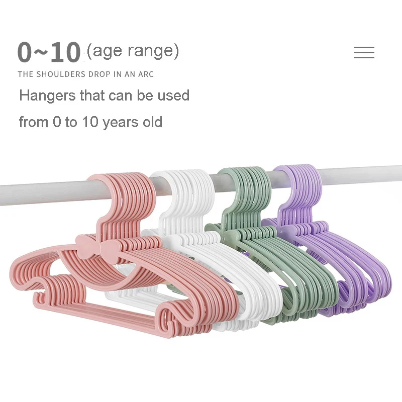 10pcs Hanger for Clothes Baby Kids Children Clothes Hangers Plastic High Quality Clothing Pants Hanger Home Storage Organizer 
10pcs Hanger for Clothes Baby Kids Children Clothes Hangers Plastic High Quality Clothing Pants Hanger Home Storage Organizer