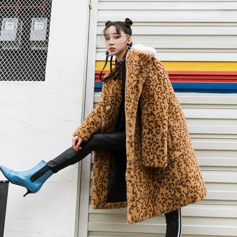 2020 winter women thick warm long faux fur coats female casual leopard plus size inmitation fur overcoats A132
2020 winter women thick warm long faux fur coats female casual leopard plus size inmitation fur overcoats A132