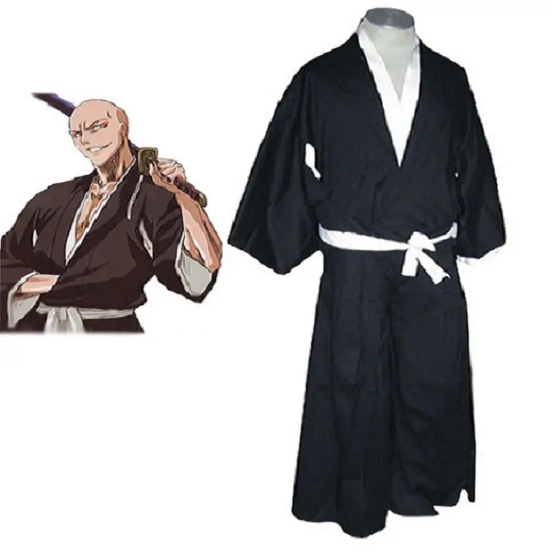 

BLEACH Madarame Ikkaku Darling Cosplay Costumes Kimono Suit Sets