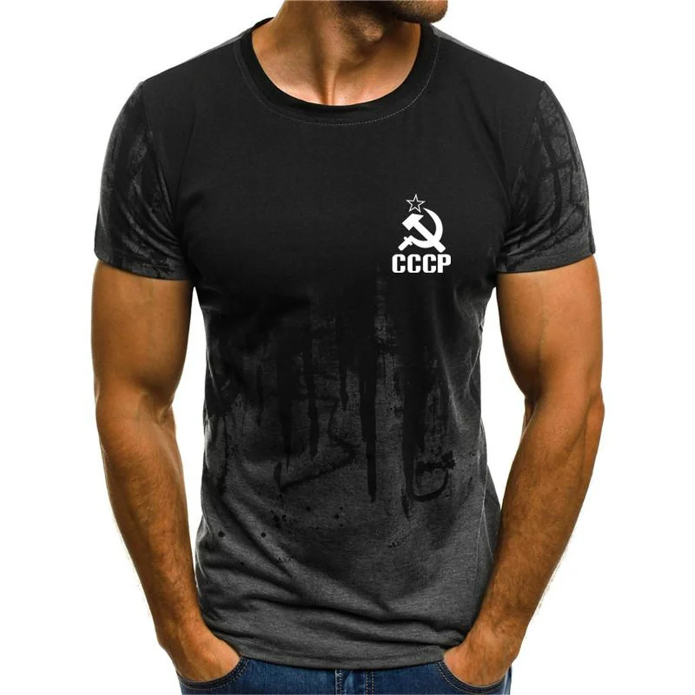 Mens T-Shirt Summer Russian 3d T Shirts Men USSR Soviet Union Man Short sleeve Tshirt Moscow Mens Tees O Neck Tops clothing
Mens T-Shirt Summer Russian 3d T Shirts Men USSR Soviet Union Man Short sleeve Tshirt Moscow Mens Tees O Neck Tops clothing