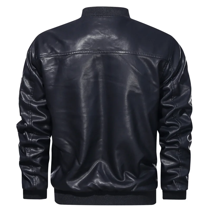 Dropshipping Winter Leather Jacket Men Fashion Motorcycle Jacket Men Stand Collar Fleece Warm Windbreaker PU Leather Coat Men
Dropshipping Winter Leather Jacket Men Fashion Motorcycle Jacket Men Stand Collar Fleece Warm Windbreaker PU Leather Coat Men