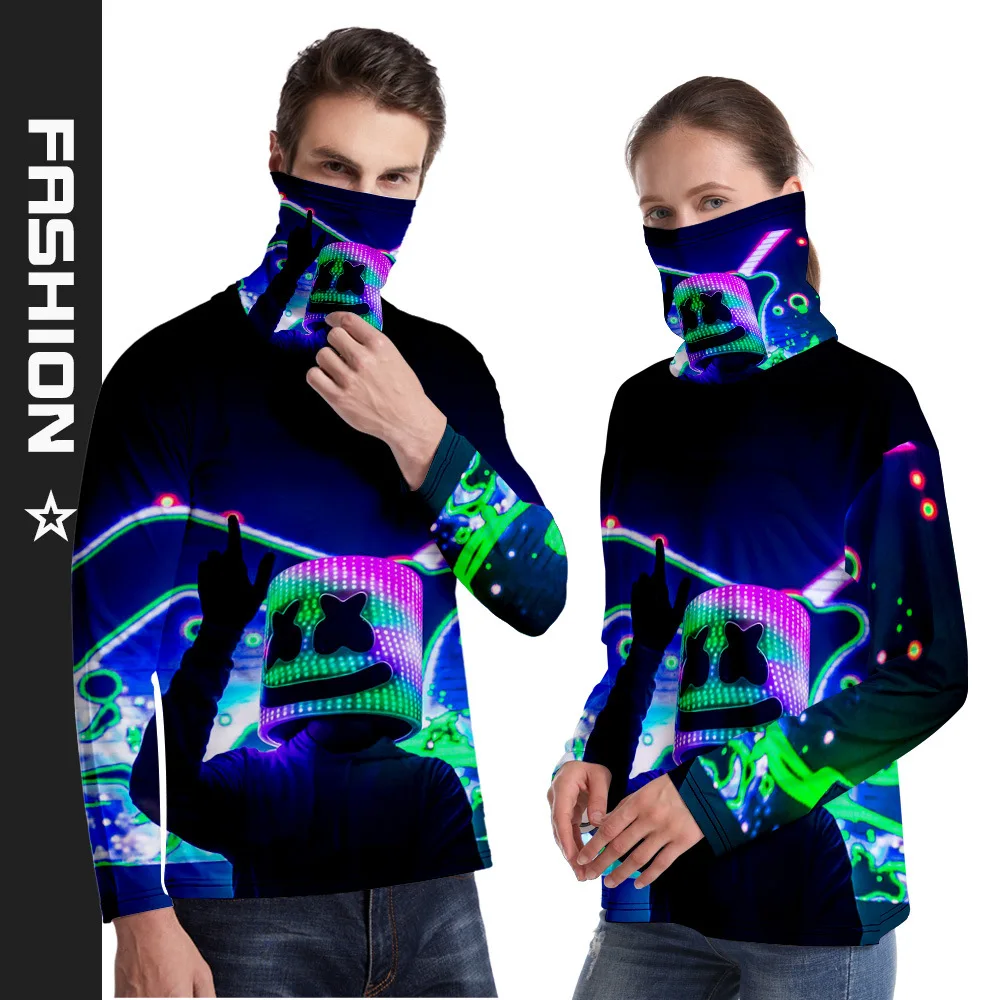 New Harajuku Fashion Hip Hop 3D Digital Printing Spring Autumn for Men Women Unisex Hooded Sweater Hoodies with Headscarf Set
New Harajuku Fashion Hip Hop 3D Digital Printing Spring Autumn for Men Women Unisex Hooded Sweater Hoodies with Headscarf Set
