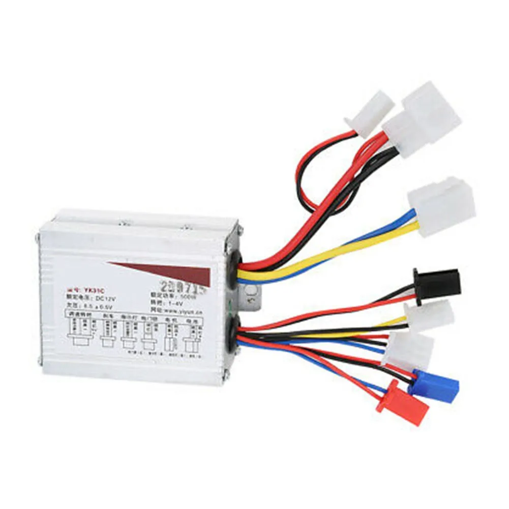 DC12V 500W Motor Brushed Controller Box For Electric Scooter E-Bike Bicycle Scooter E-bike Controller Accessory 8x7x4cm
DC12V 500W Motor Brushed Controller Box For Electric Scooter E-Bike Bicycle Scooter E-bike Controller Accessory 8x7x4cm