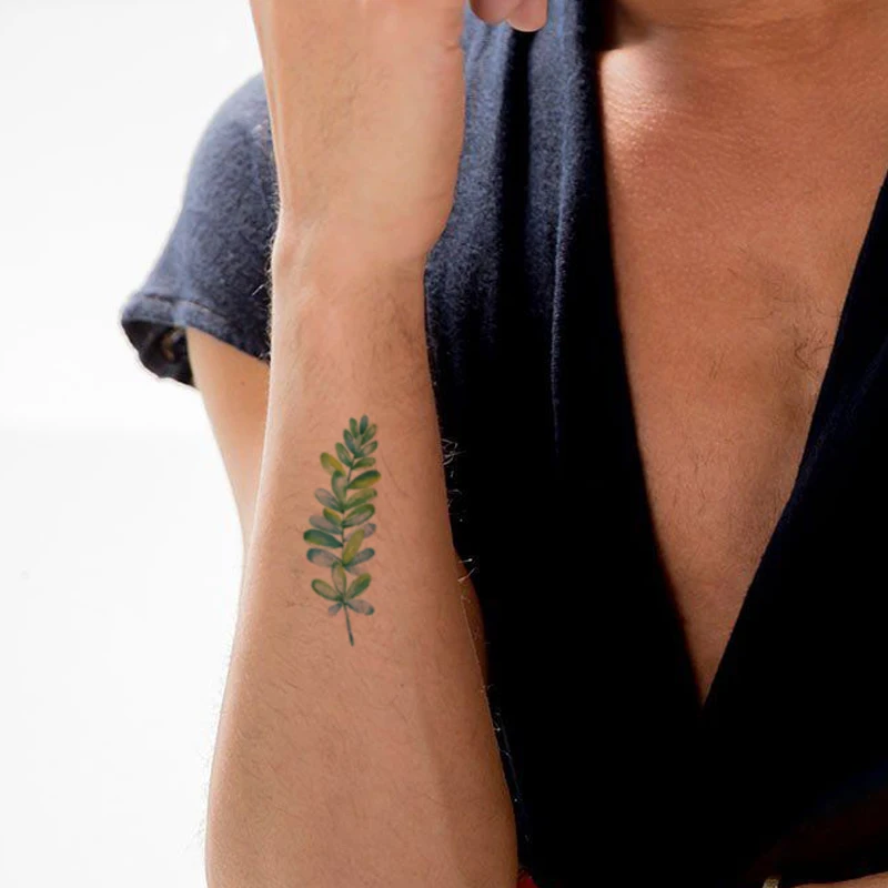 Flowers Plant Waterproof Temporary Tattoo Sticker Green Design Fake Tattoos Flash Tatoos Arm Chest Neck Body Art for Women Men
Flowers Plant Waterproof Temporary Tattoo Sticker Green Design Fake Tattoos Flash Tatoos Arm Chest Neck Body Art for Women Men