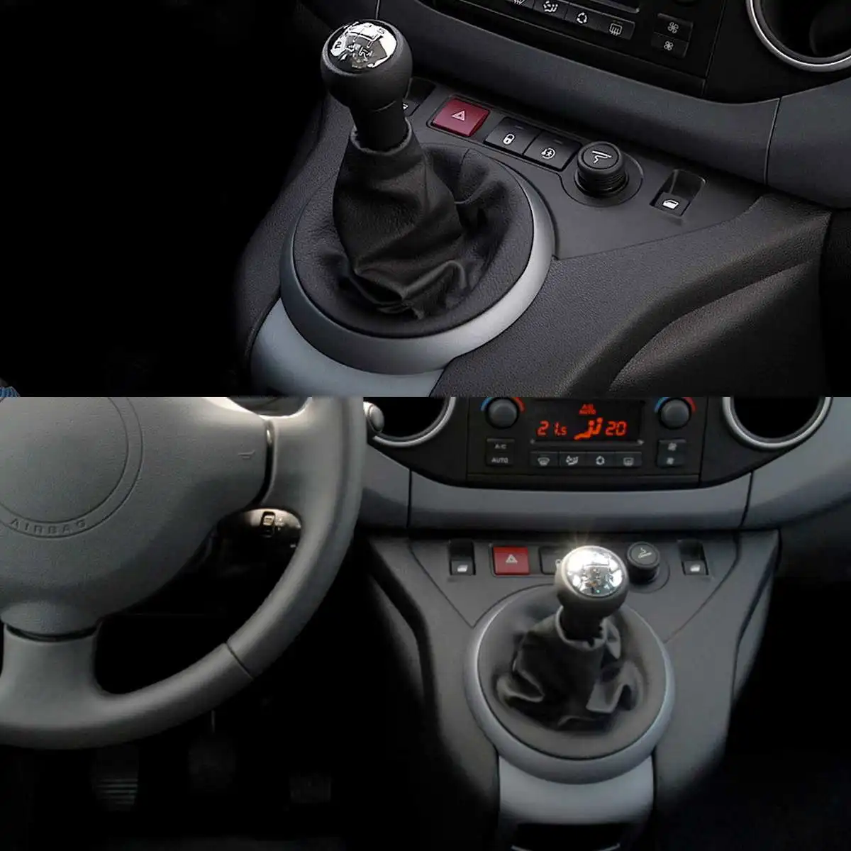 Chrome Styling Gear Shift Knob Lever Shifter Gaiter Boot Cover Case Collar For Citroen Berlingo III MK3 Peugeot Partner 2008-on
Chrome Styling Gear Shift Knob Lever Shifter Gaiter Boot Cover Case Collar For Citroen Berlingo III MK3 Peugeot Partner 2008-on