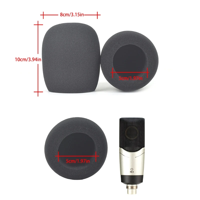Cover Microphone Windproof Foam for audio- Technica ATR2500 AT2020 AT2035 AT202
Cover Microphone Windproof Foam for audio- Technica ATR2500 AT2020 AT2035 AT202