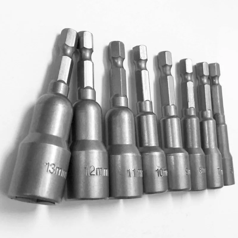 Driver HEX Magnetic Drill Socket Metric Impact Chrome Vanadium Steel Accessories Spare Drill Bit Nut Driver Drill Bits Hand Tool
Driver HEX Magnetic Drill Socket Metric Impact Chrome Vanadium Steel Accessories Spare Drill Bit Nut Driver Drill Bits Hand Tool