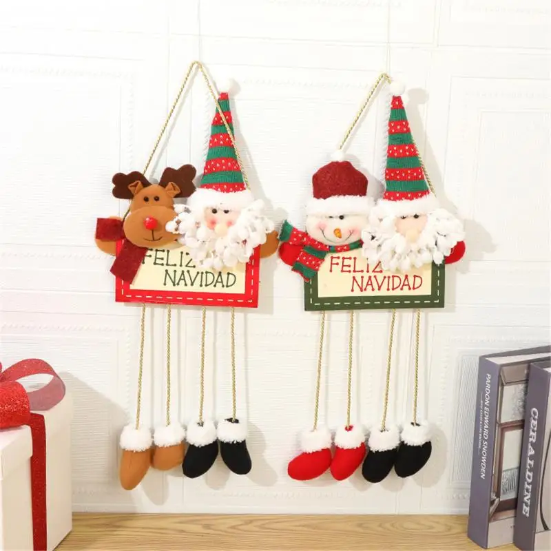 1Pc Merry Christmas Cute Santa Claus Snowman Door Hanging Christmas Tree Home Decor Ornaments Xmas Gift New Year Decoration 2022
1Pc Merry Christmas Cute Santa Claus Snowman Door Hanging Christmas Tree Home Decor Ornaments Xmas Gift New Year Decoration 2022