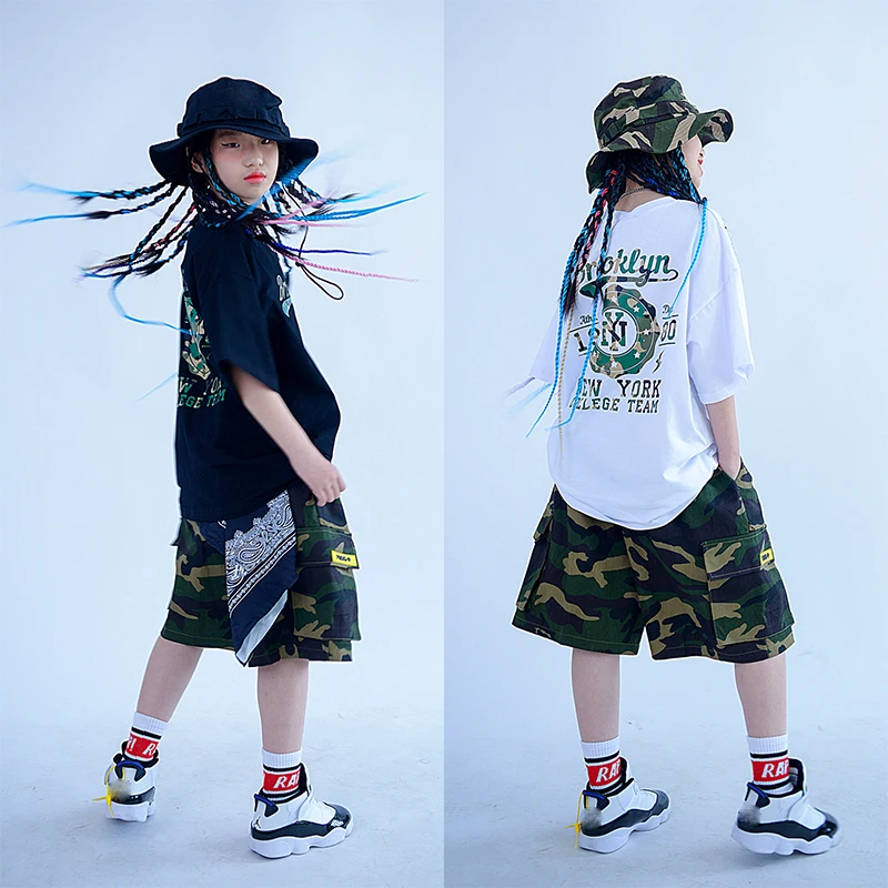Children'S Day Hip Hop Camouflage Suit Summer Boys And Girls Jazz Street Dance Wear Performance Costumes Stage Outfits DN8608
Children'S Day Hip Hop Camouflage Suit Summer Boys And Girls Jazz Street Dance Wear Performance Costumes Stage Outfits DN8608