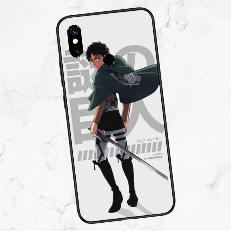 anime Attack Titan levi Phone Case For Xiaomi Redmi 7 8 9t a3Pro 9se k20 mi8 max3 lite 9 note 9s 10 pro
anime Attack Titan levi Phone Case For Xiaomi Redmi 7 8 9t a3Pro 9se k20 mi8 max3 lite 9 note 9s 10 pro