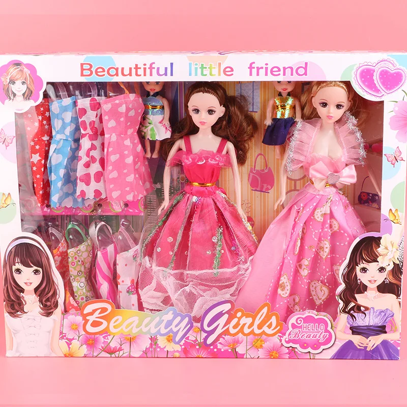 Cute Dress Up Princess Doll Toy Exquisite Gift Box Set Kids Girls Play House Toys Cartoon Baby Birthday Gift Children's Day Gift
Cute Dress Up Princess Doll Toy Exquisite Gift Box Set Kids Girls Play House Toys Cartoon Baby Birthday Gift Children's Day Gift