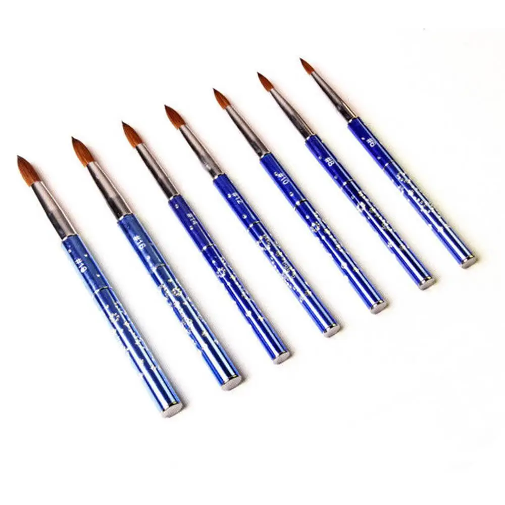 1PC Blue Nail Brush Acrylic Nail Art Brush with Metal Handle Polish Painting Pen Dotting Manicure Tool
1PC Blue Nail Brush Acrylic Nail Art Brush with Metal Handle Polish Painting Pen Dotting Manicure Tool