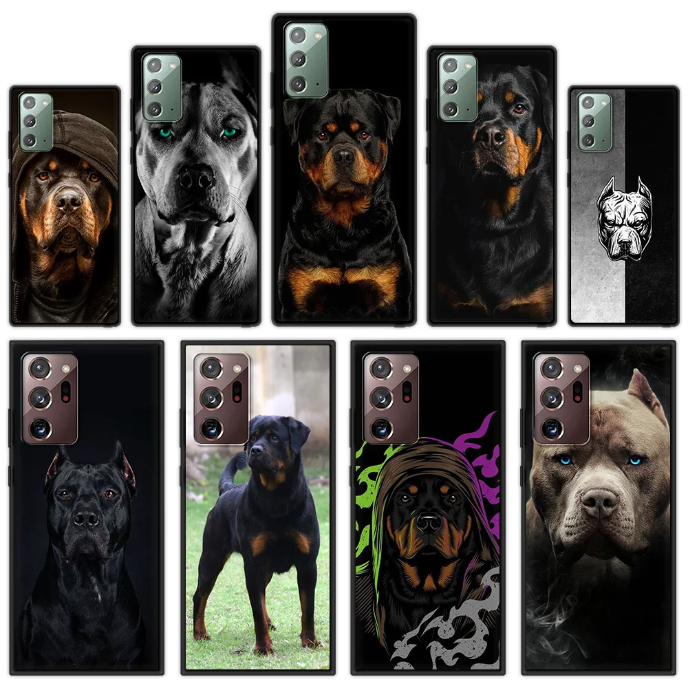 Rottweiler Dog Phone Case For Samsung Galaxy Note 20 Ultra 10 Plus Lite M31 Soft Silicone Black Cover TPU Shell Couqe Funda
Rottweiler Dog Phone Case For Samsung Galaxy Note 20 Ultra 10 Plus Lite M31 Soft Silicone Black Cover TPU Shell Couqe Funda