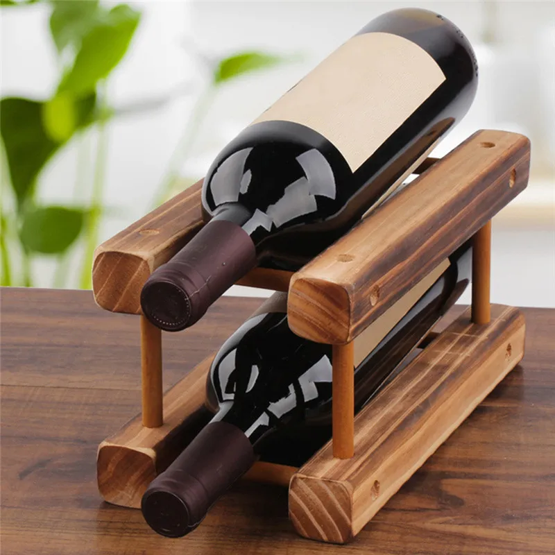 Solid Wood Wine Rack Decoration Portable Wine Rack Beverage Bottle Rack Bar Display Rack Kitchen Accessories
Solid Wood Wine Rack Decoration Portable Wine Rack Beverage Bottle Rack Bar Display Rack Kitchen Accessories