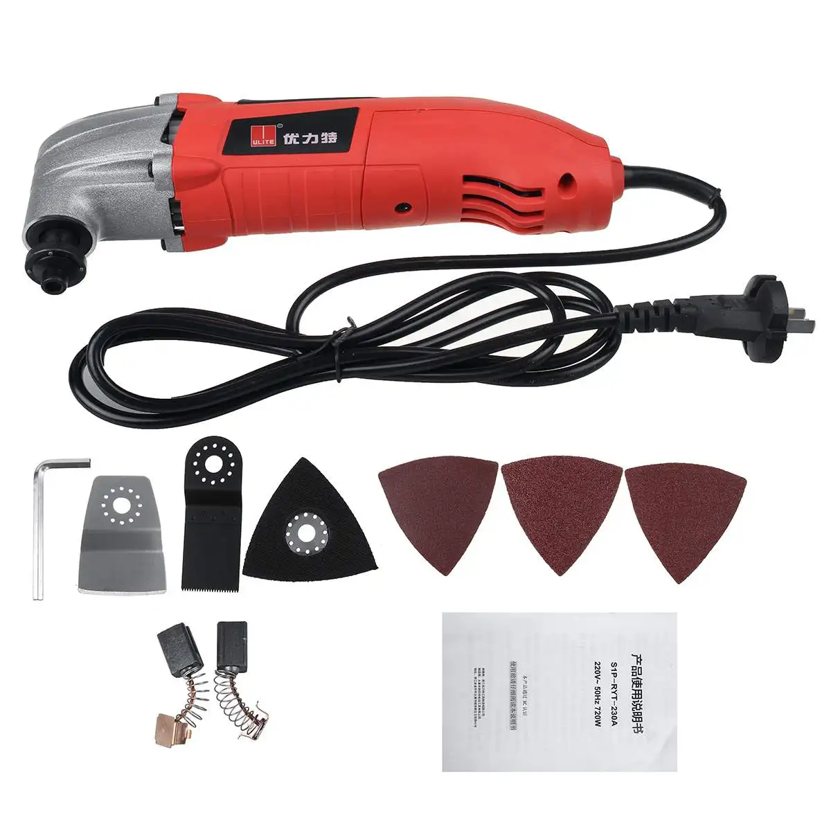 720W Electric Multi-Tools Multifunction Tool Oscillating Variable Speed Renovator Home Decoration Trimmer Electric Saw
720W Electric Multi-Tools Multifunction Tool Oscillating Variable Speed Renovator Home Decoration Trimmer Electric Saw