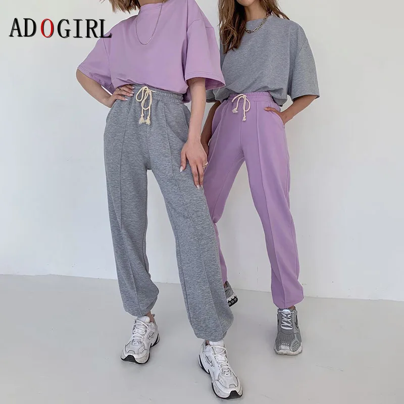 Женские спортивные штаны Adogirl, бело-серые однотонные штаны с высокой эластичной талией, повседневные джоггеры, длинные брюки, уличная одежд...
Женские спортивные штаны Adogirl, бело-серые однотонные штаны с высокой эластичной талией, повседневные джоггеры, длинные брюки, уличная одежд...