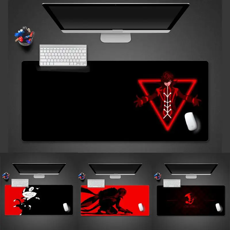 

persona 5 Customized MousePads Computer Laptop Anime Mouse Mat Game Office Work Mouse Mat pad X XL Laptop Cushion mouse pad