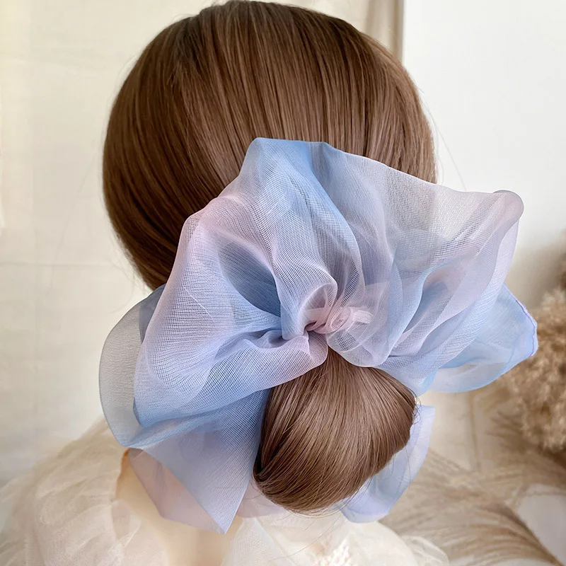 1PC Organza Elastic Hair Bands Pure Color Rubber Band Hair Accessories Gum For Woman Girls Hair Ponytail Holder Casual Headdress
1PC Organza Elastic Hair Bands Pure Color Rubber Band Hair Accessories Gum For Woman Girls Hair Ponytail Holder Casual Headdress