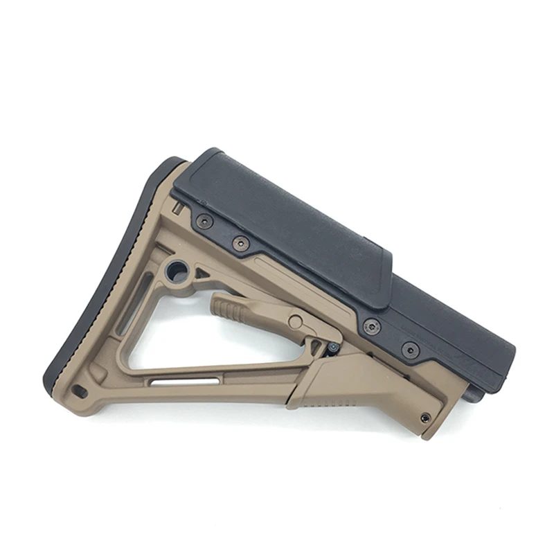 Outdoor sports CS toy tactical Nylon CTR bracket JM 8 M4 water bullet gun Toys Nylon modified rear bracket fittings MOD MFT UBR 
Outdoor sports CS toy tactical Nylon CTR bracket JM 8 M4 water bullet gun Toys Nylon modified rear bracket fittings MOD MFT UBR