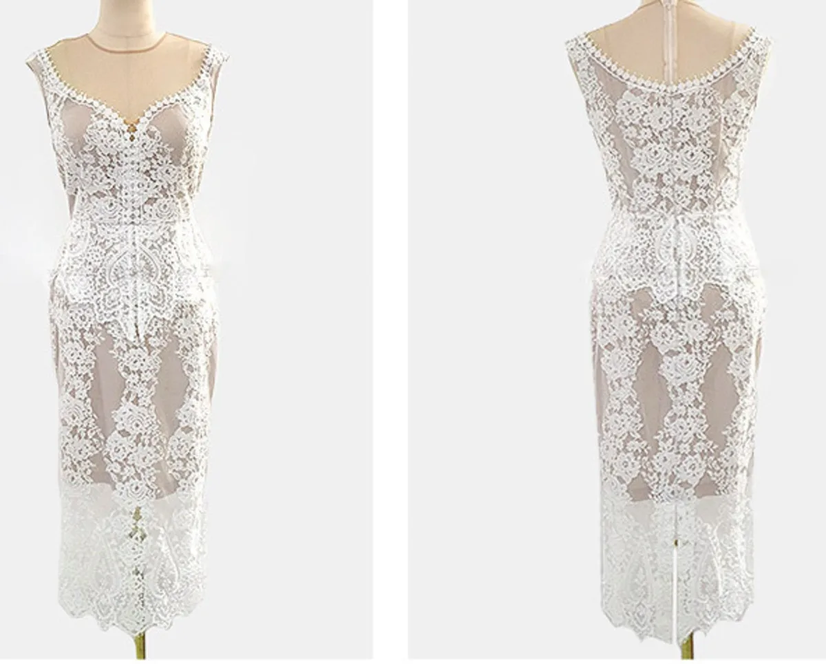BacklakeGirls 2020 Elegant Slim Bodycon Lace Cocktail Dress Women V Neck Sleeveless Sexy Party Dresses For Weddings Vestidos
BacklakeGirls 2020 Elegant Slim Bodycon Lace Cocktail Dress Women V Neck Sleeveless Sexy Party Dresses For Weddings Vestidos