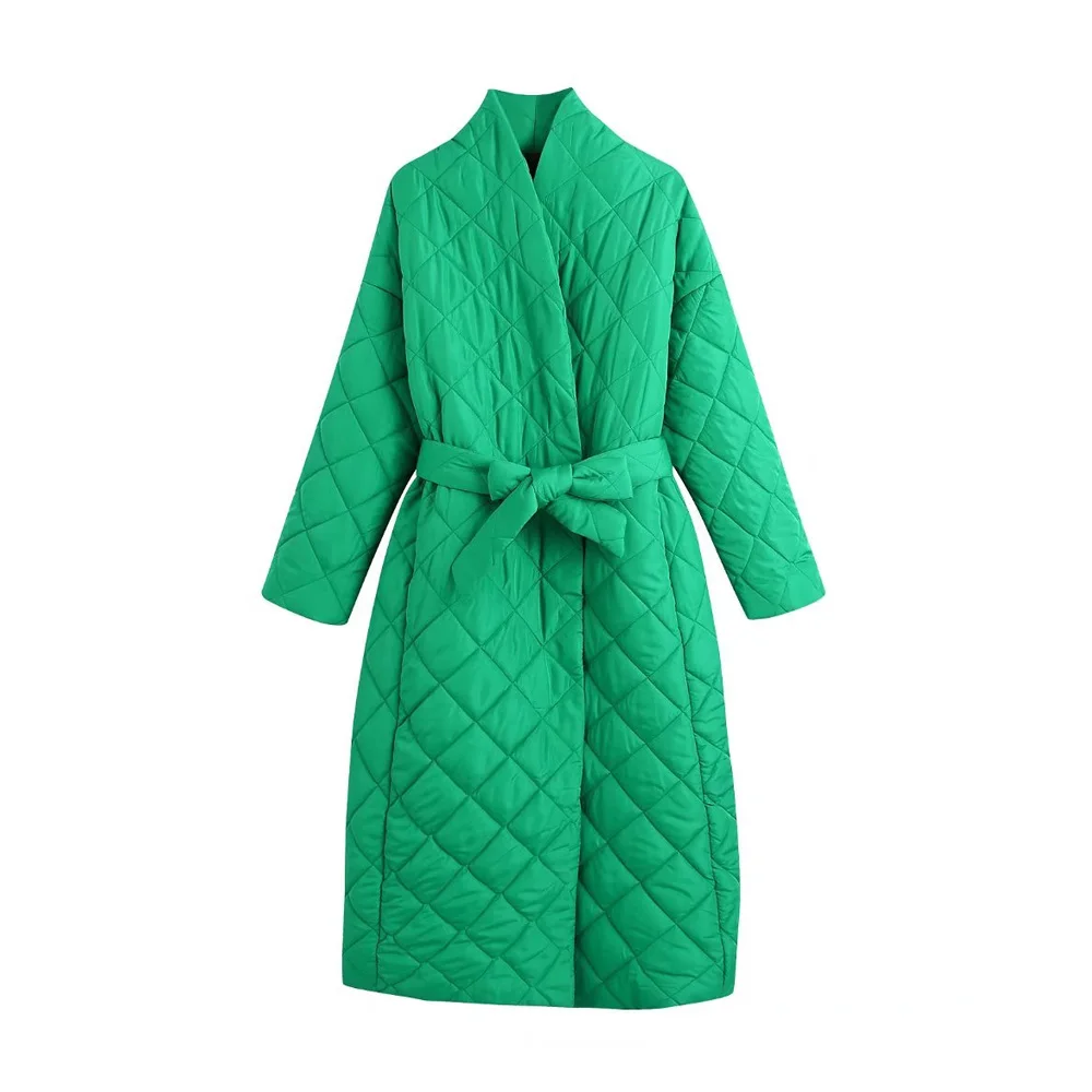 Women Fashion With Belt Thick Warm Loose Parkas Coat Vintage Long Sleeve Pockets Female Outerwear Chic Overcoat
Women Fashion With Belt Thick Warm Loose Parkas Coat Vintage Long Sleeve Pockets Female Outerwear Chic Overcoat