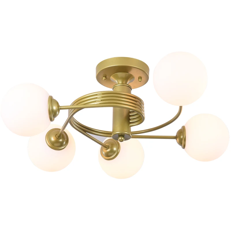 Modern LED light Glass ball lamps Nordic hanging light luxurious bedroom pandent lighting living room bedroom ceiling chandelier
Modern LED light Glass ball lamps Nordic hanging light luxurious bedroom pandent lighting living room bedroom ceiling chandelier