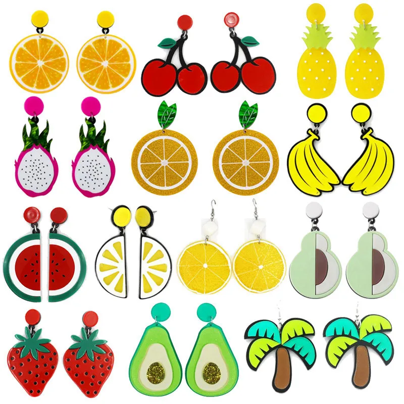New Lovely Pitaya Acrylic Drop Earrings For Women Girls Cute Geometric Fruits Flowers Long Dangle Earrings Fashion Party Jewelry
New Lovely Pitaya Acrylic Drop Earrings For Women Girls Cute Geometric Fruits Flowers Long Dangle Earrings Fashion Party Jewelry