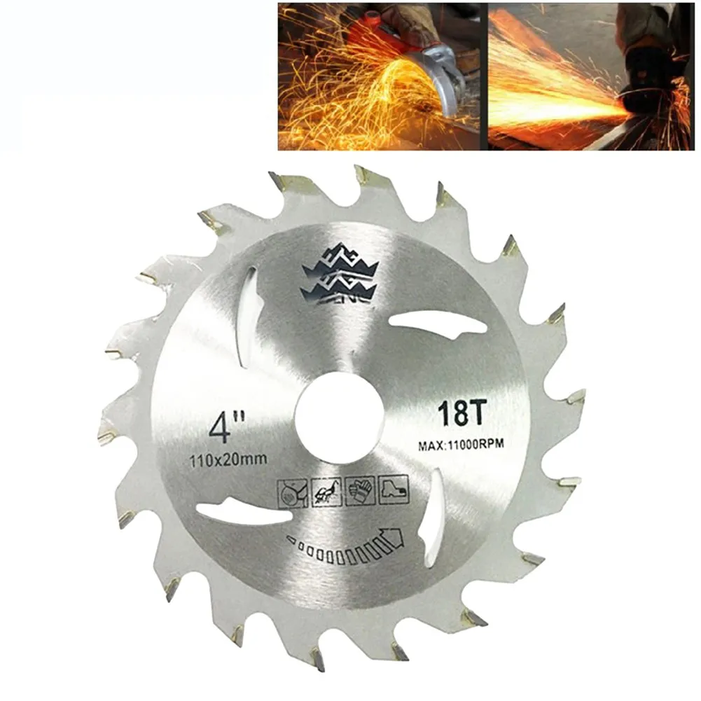 110*20mm 18T 12,000RPM Circular Saw Blade Carbide Tipped Wood Cutting Disc For Woodworking Cutting Solid Wood Plywood
110*20mm 18T 12,000RPM Circular Saw Blade Carbide Tipped Wood Cutting Disc For Woodworking Cutting Solid Wood Plywood