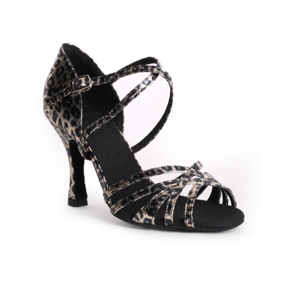 Suphini Hot Sale Leopard Print Low Heel Latin Dance Shoes Basic Design Salsa Sandal
Suphini Hot Sale Leopard Print Low Heel Latin Dance Shoes Basic Design Salsa Sandal