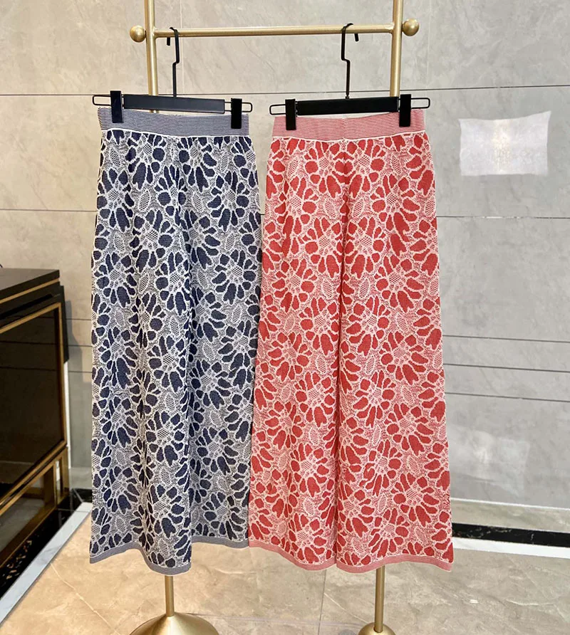 luxury designer high end 1:1 branded pants women Bauhinia Series Hollow out Wide Leg knitted high waist woman Pants
luxury designer high end 1:1 branded pants women Bauhinia Series Hollow out Wide Leg knitted high waist woman Pants