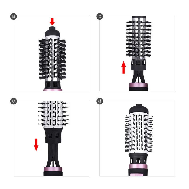 New 2 In 1 Rotating Brush Hot Air Styler Comb Curling Iron Roll Styling Brush Hair Dryer Portable Blow Tools Electric Hot Comb
New 2 In 1 Rotating Brush Hot Air Styler Comb Curling Iron Roll Styling Brush Hair Dryer Portable Blow Tools Electric Hot Comb