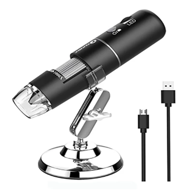 Eshowee 1000 Times Portable Electron Microscope USB Handheld Industrial Microscope 2 Million HD Wifi Wireless Digital Microscope
Eshowee 1000 Times Portable Electron Microscope USB Handheld Industrial Microscope 2 Million HD Wifi Wireless Digital Microscope