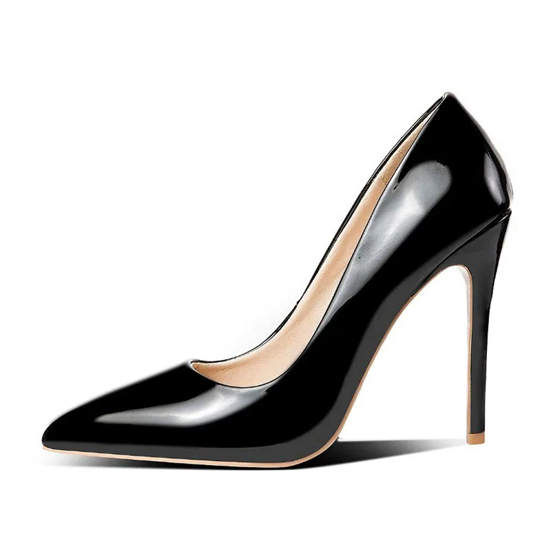 Taoffen Plus Size 33-50 Ladies Pumps Spring Pointed Toe Party Buckle Wedding Shoes Woman High Heel Outdoor Footwear | Обувь