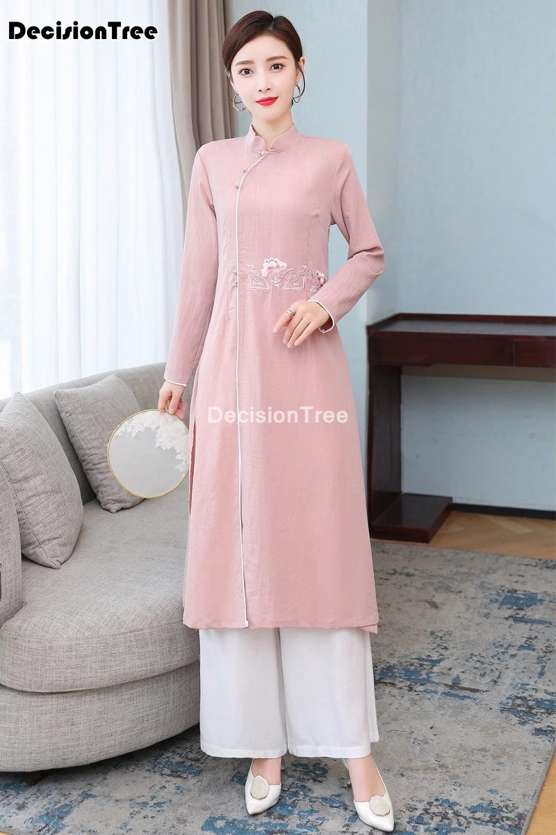 2021 chinese dress national floral print cheongsam chinese dress for women tangsuit qipao linen dresses elegant cheongsam dress
2021 chinese dress national floral print cheongsam chinese dress for women tangsuit qipao linen dresses elegant cheongsam dress