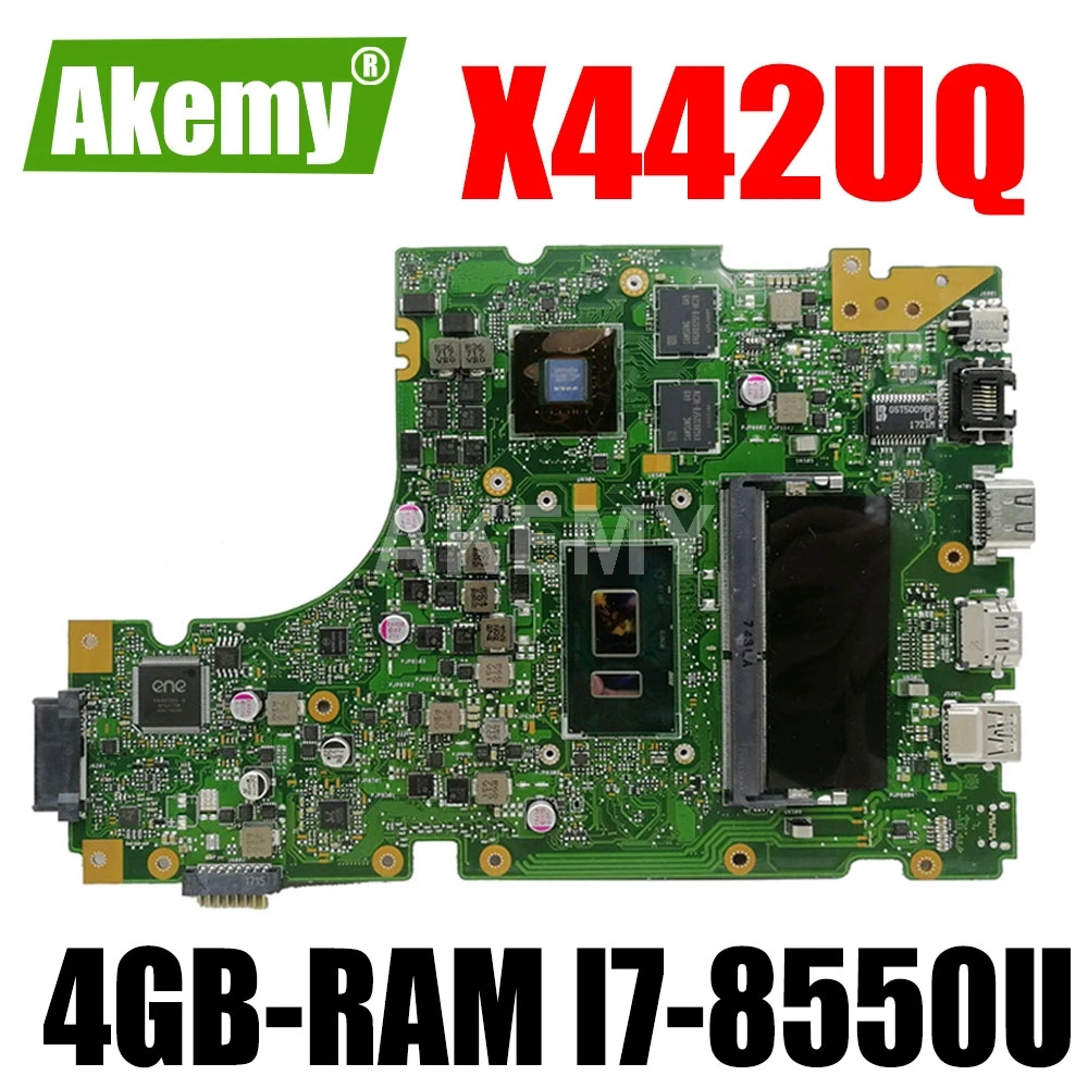 Материнская плата для ноутбука ASUS VivoBook 14 X442UQR R419U X442UN X442UR X442UNR X442UQ оригинальная материнская плата GT940MX 4GB-RAM I7-8550U
Материнская плата для ноутбука ASUS VivoBook 14 X442UQR R419U X442UN X442UR X442UNR X442UQ оригинальная материнская плата GT940MX 4GB-RAM I7-8550U