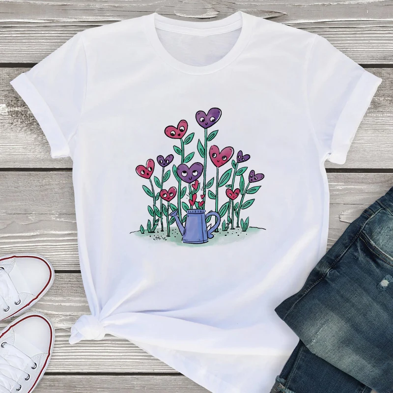 Women Summer Casual Graphic Female Tshirts White T-shirt O-neck Stylish Fashion 90s Lady Clothes Loose Top Cute Tees
Women Summer Casual Graphic Female Tshirts White T-shirt O-neck Stylish Fashion 90s Lady Clothes Loose Top Cute Tees