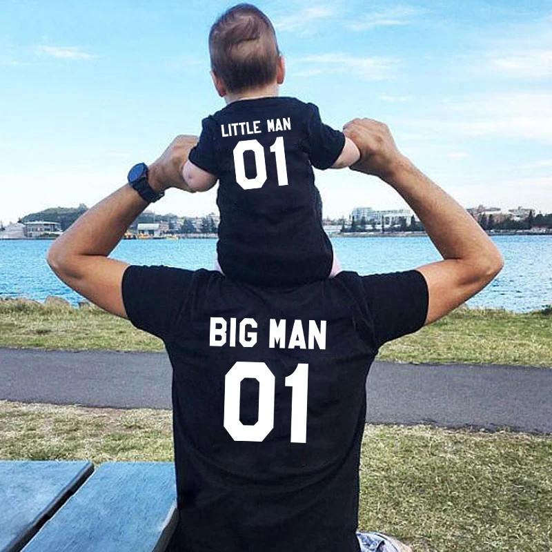 Family Matching Clothes Big Litter Man Tshirt Daddy And Me Outfits Father Son Dad Daby Boy Kids Look Summer Clothing Brothers
Family Matching Clothes Big Litter Man Tshirt Daddy And Me Outfits Father Son Dad Daby Boy Kids Look Summer Clothing Brothers